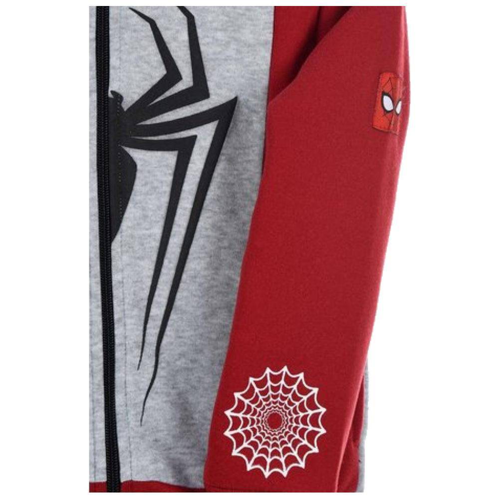 Spiderman Boys Sweatjacket Hoodie Zipper - Super Heroes Warehouse